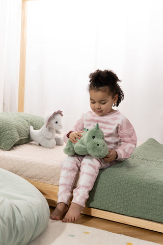 Peluche dinosaure – Stégosaure vert clair