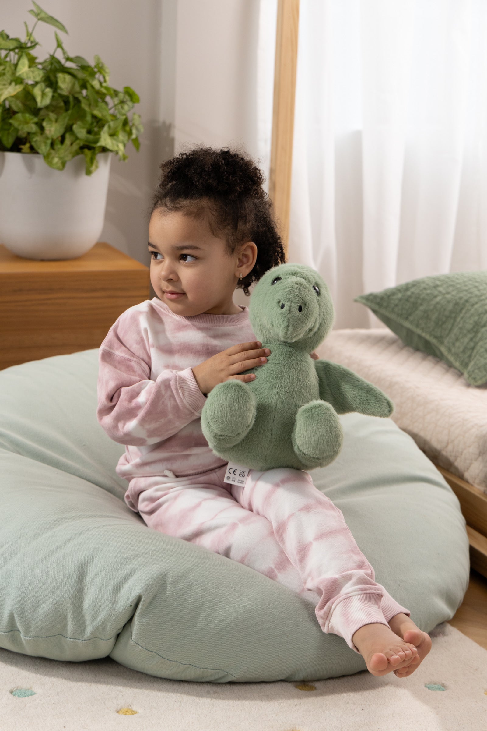 Image of Dino Plush Toy - Light Green Pterodactyl