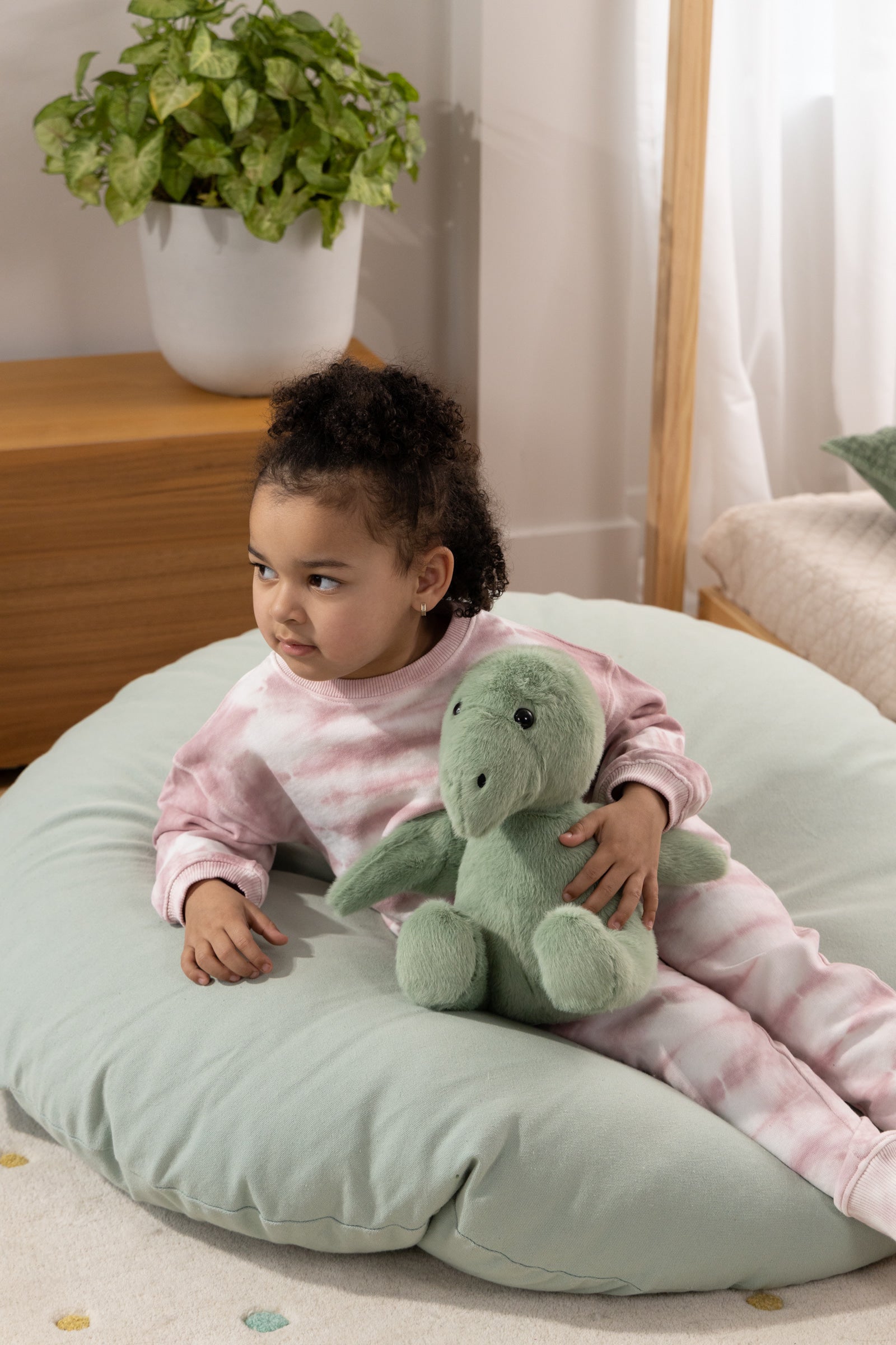 Image of Dino Plush Toy - Light Green Pterodactyl