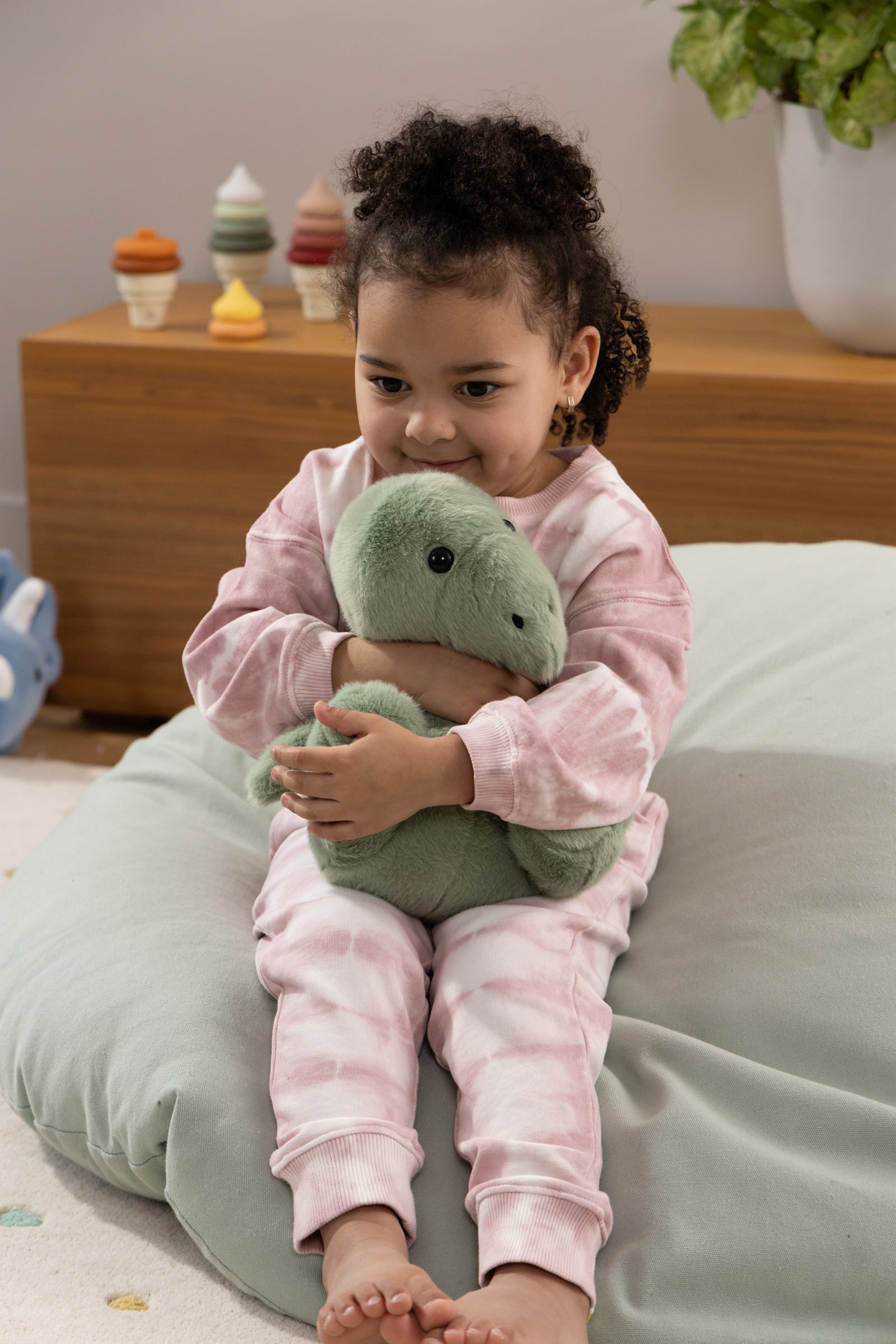 Image of Dino Plush Toy - Light Green Pterodactyl