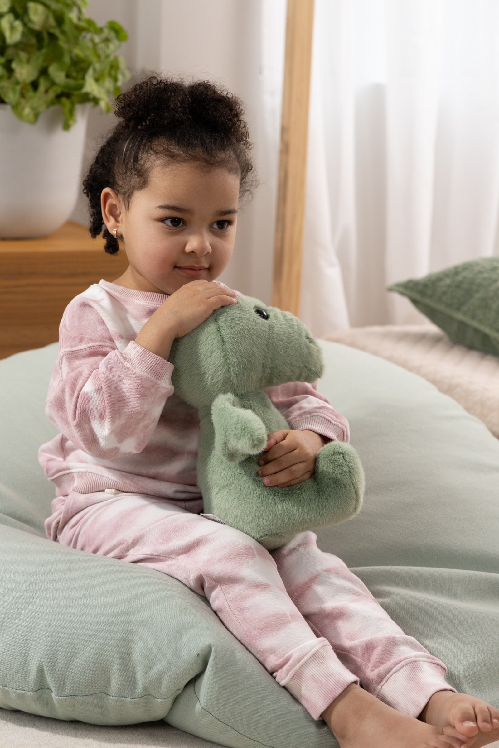 Image of Dino Plush Toy - Light Green Pterodactyl