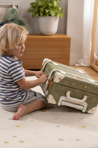 Valise de cabine en cuir végétalien - Voyage