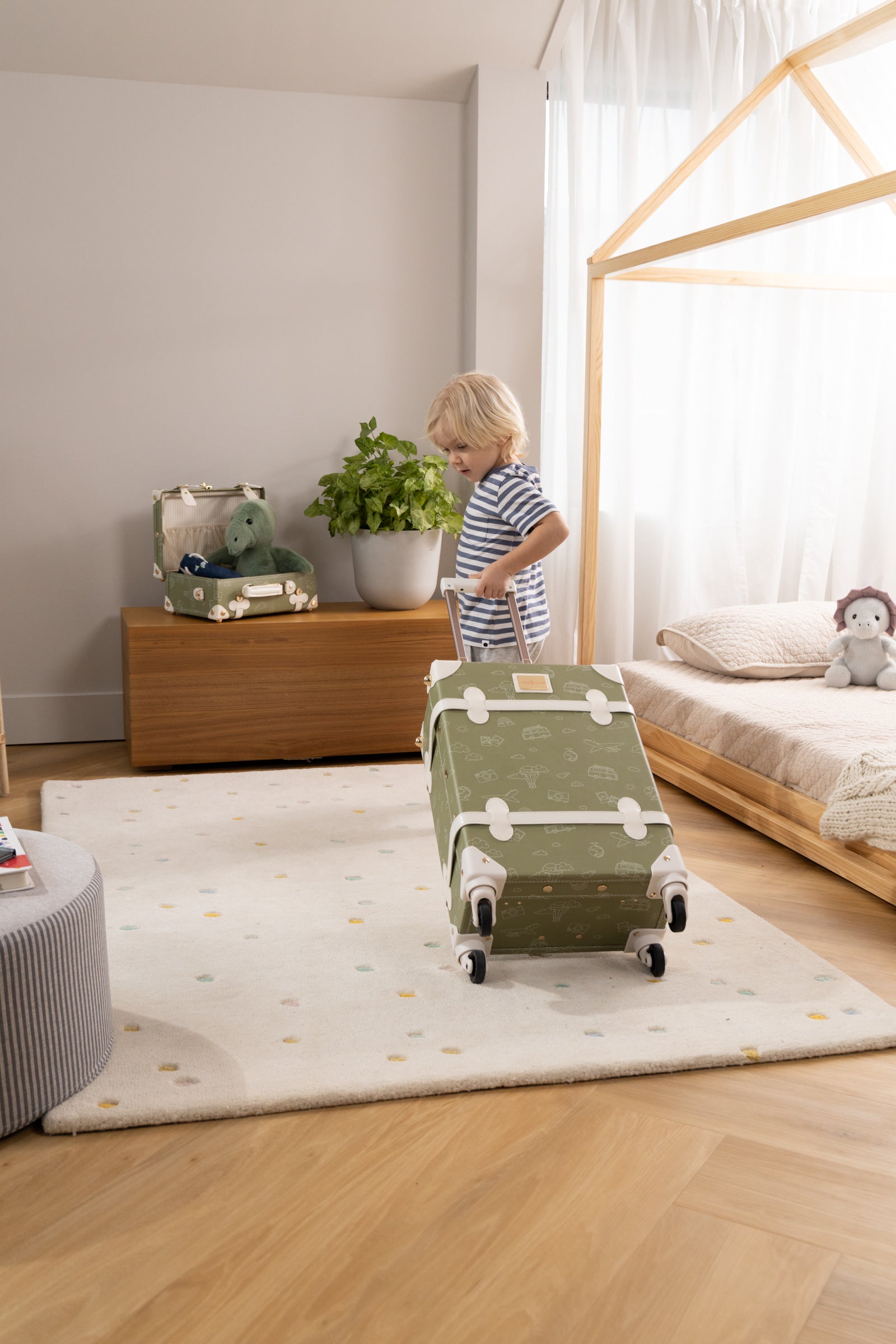 Image of Vegan Leather Carry-On Suitcase - Travel