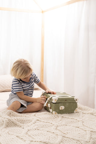 Valise de jeu en cuir vegan - Voyage