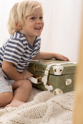 Valise de jeu en cuir vegan - Voyage
