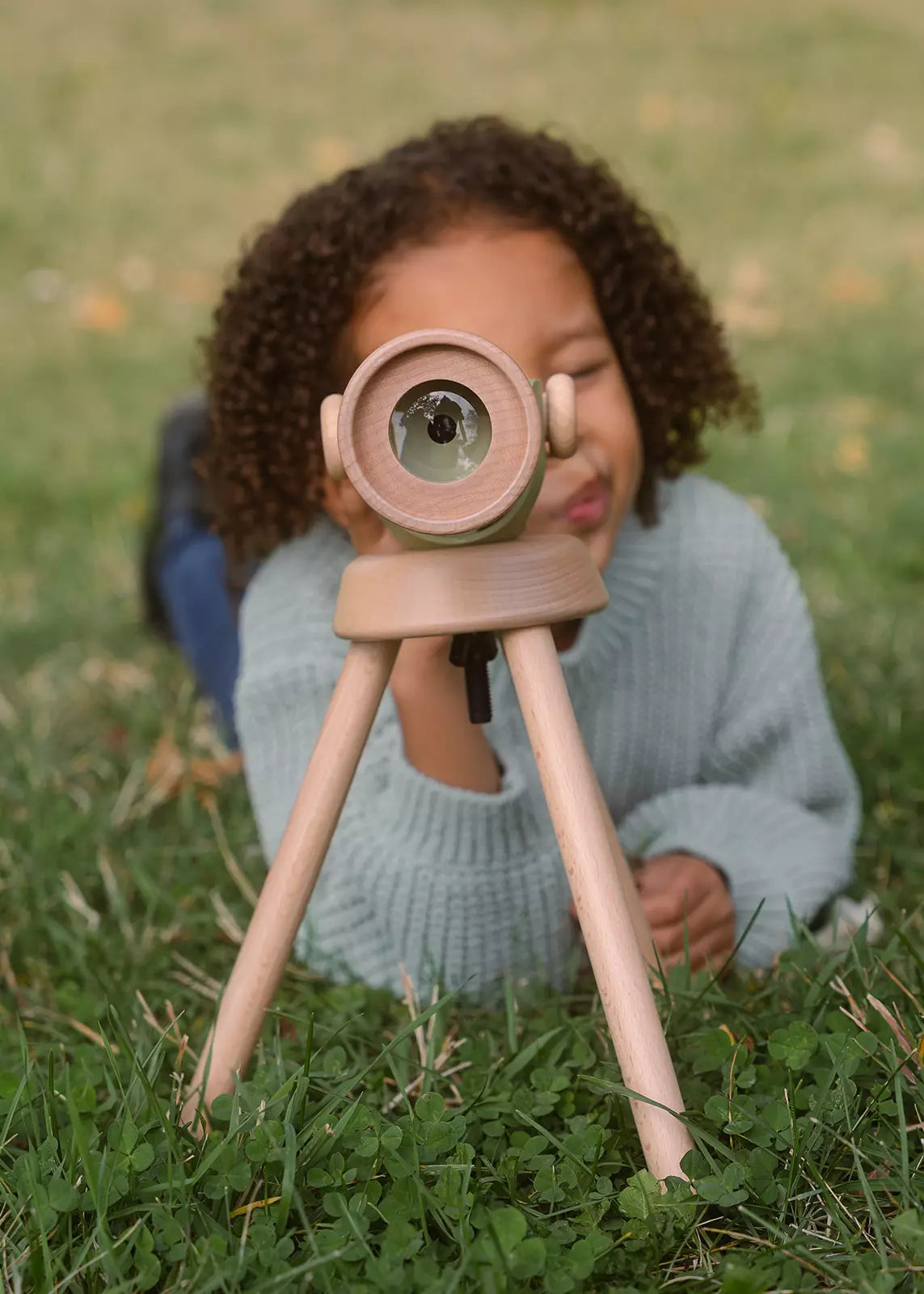 Image of Wooden Tripod Telescope – 15x Zoom