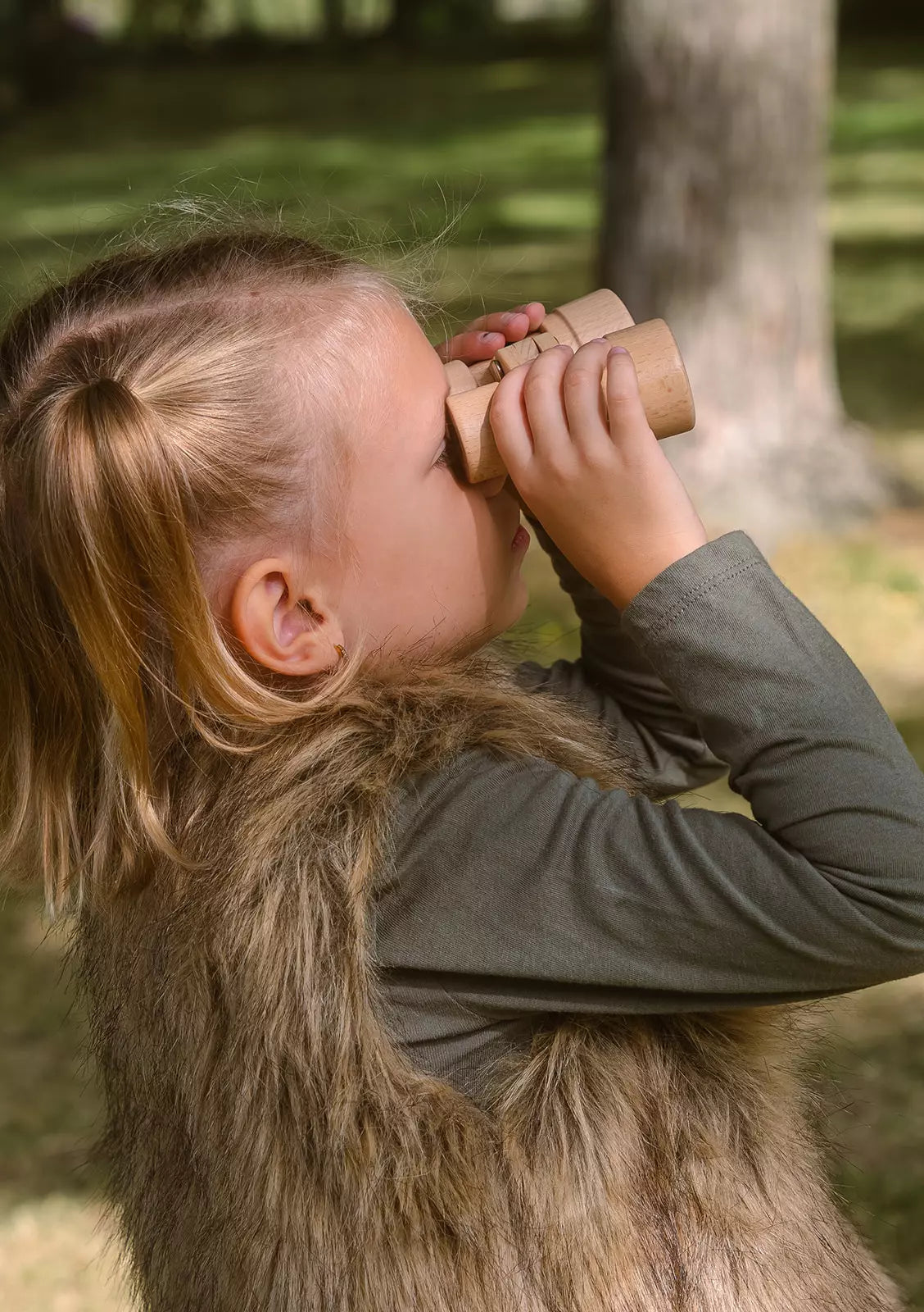 Jumelles d’explorateur en bois 