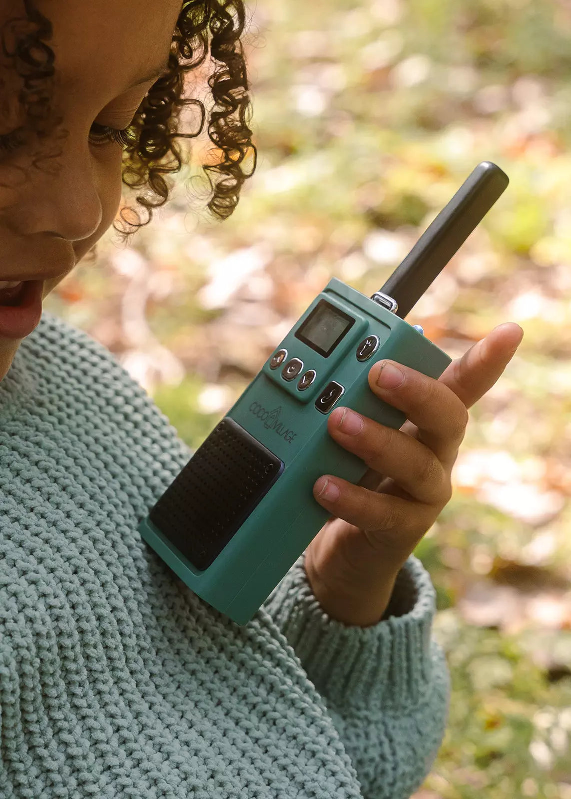 Image of Set of 2 Walkie Talkies - Seafoam