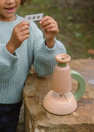 Little Scientist Wooden Microscope