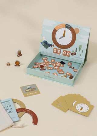 Jeu d’apprentissage magnétique – L’heure 