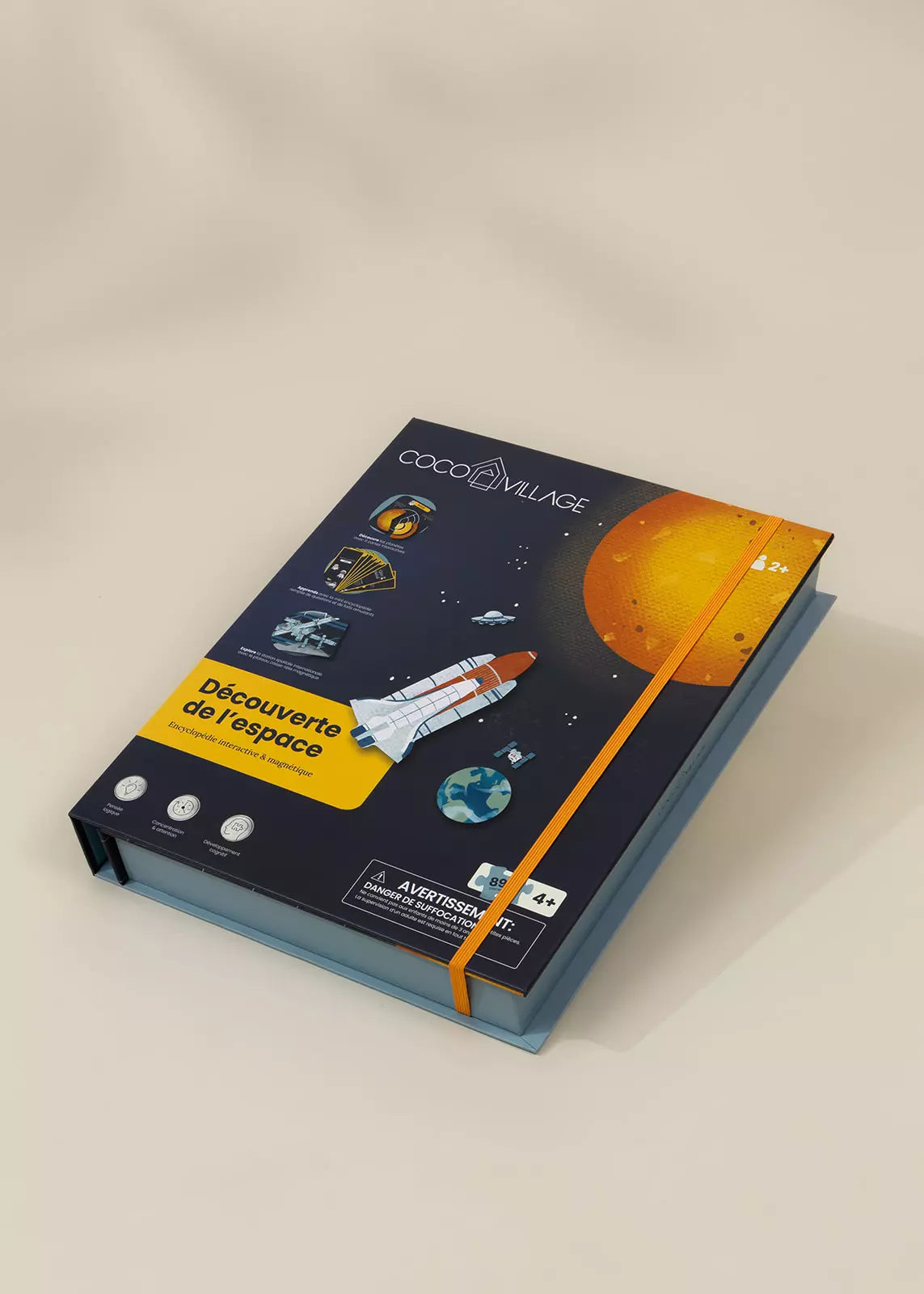 Tableau magnétique interactif – Aventure dans l’espace (version française)