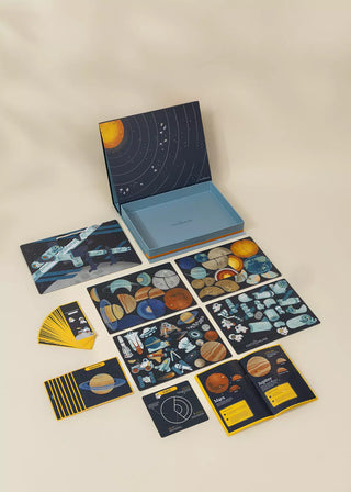 Tableau magnétique interactif – Aventure dans l’espace (version française)