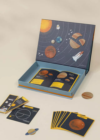 Tableau magnétique interactif – Aventure dans l’espace (version française)