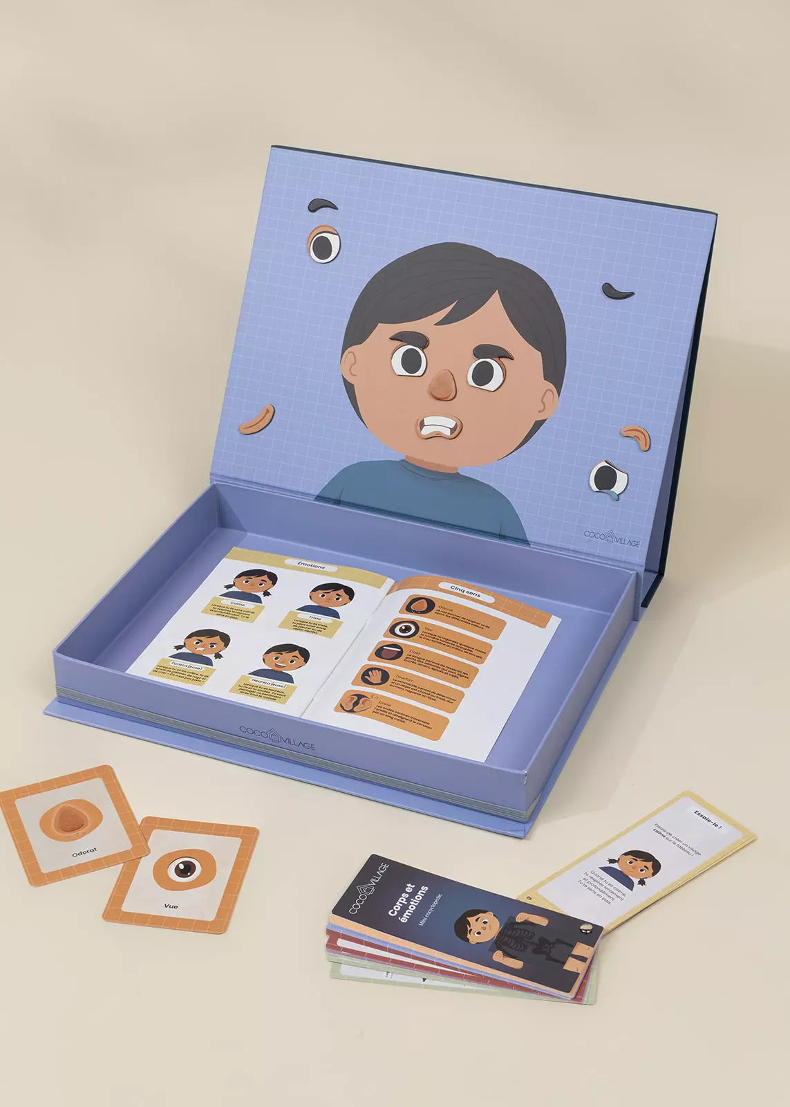 Image of Encyclopédie interactive & magnétique – Corps et émotions (Version anglaise)