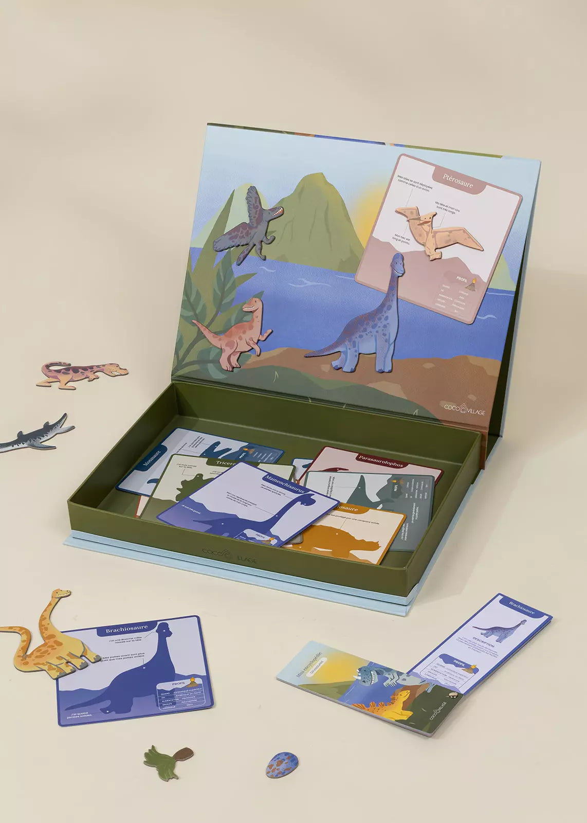 Interactive & Magnetic Ency–Dinosaur Discovery (French Version)