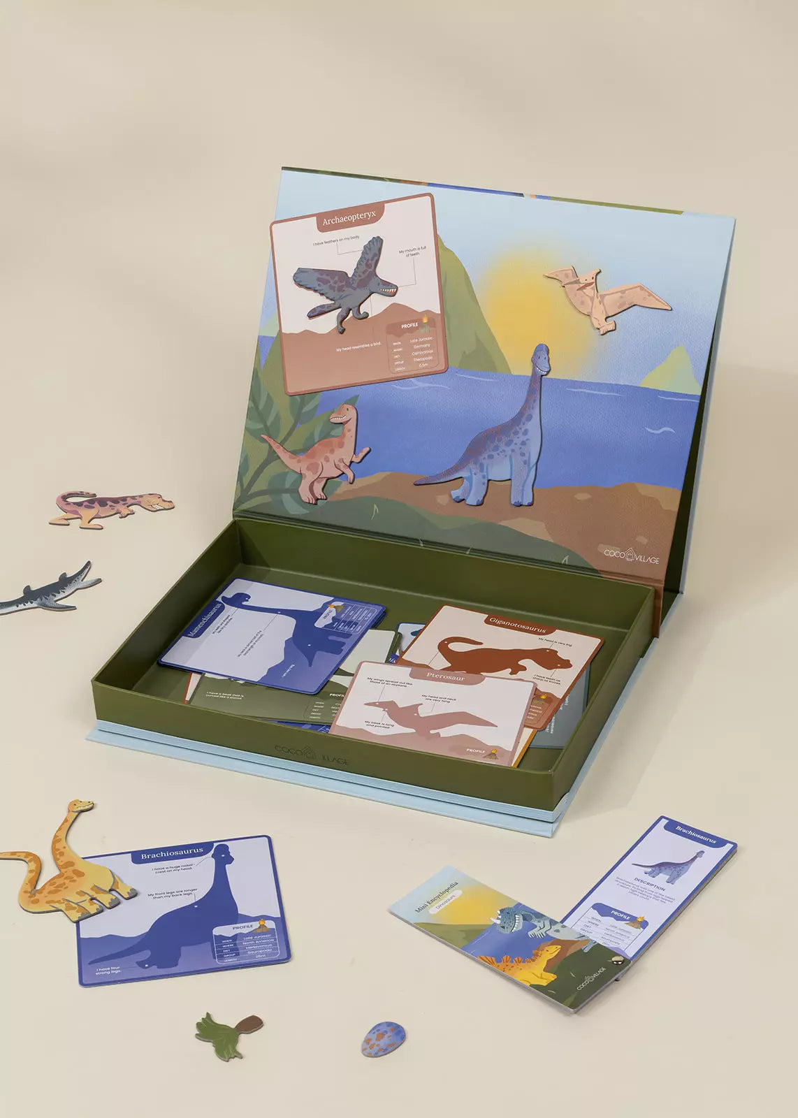 Interactive & Magnetic Ency–Dinosaur Discovery (French Version)