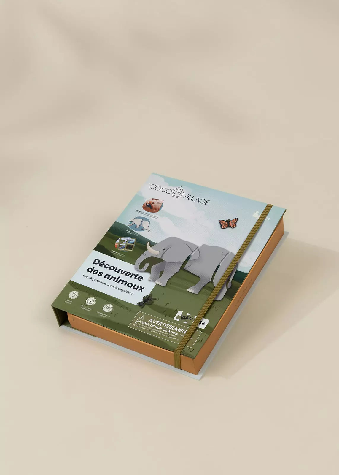 Encyclopédie interactive et magnétique – Découverte des animaux (version française)