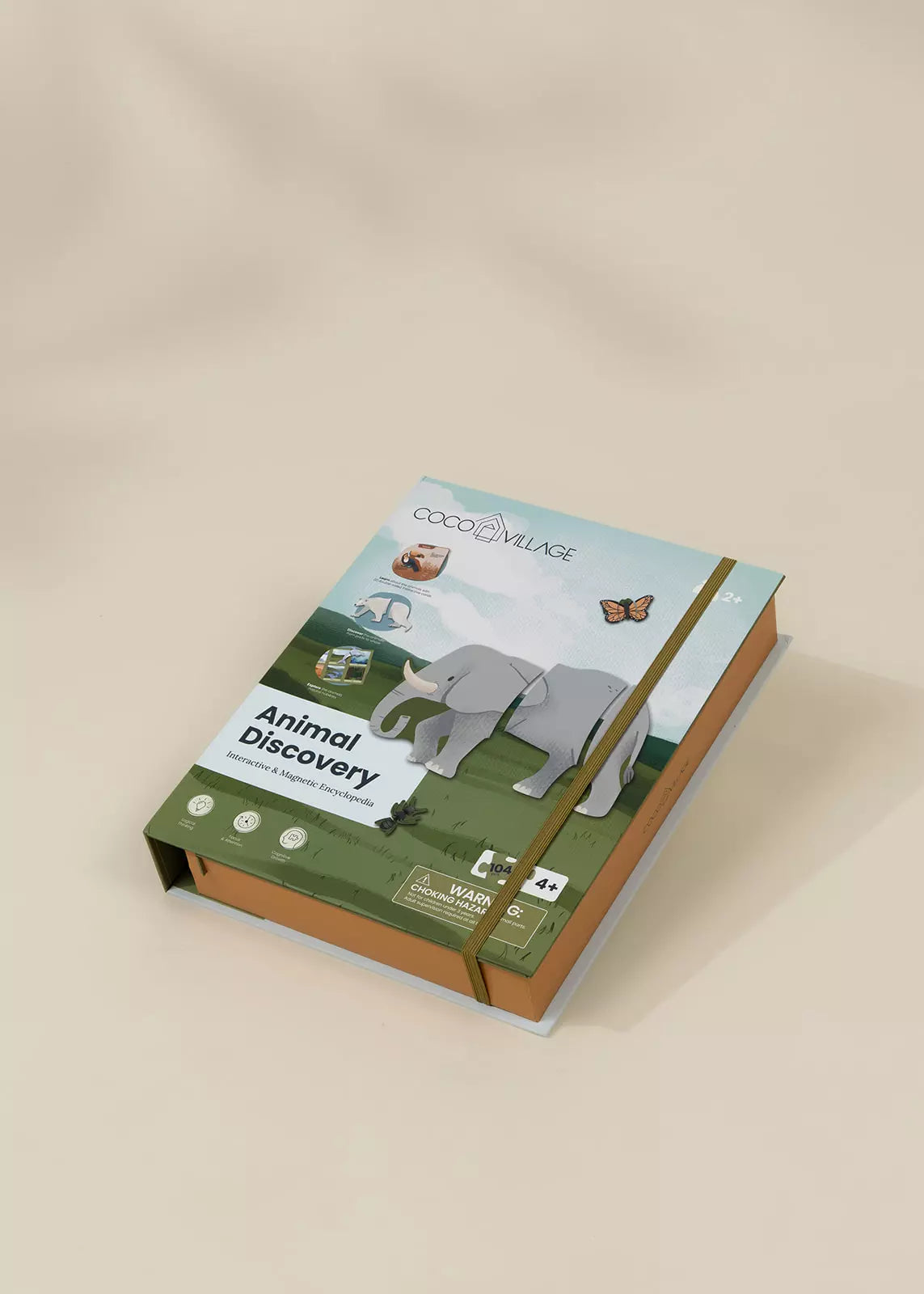 Interactive & Magnetic Encyclopedia – Animal Discovery (English Version)