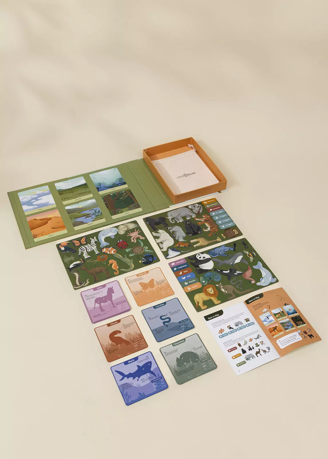 Encyclopédie interactive et magnétique – Découverte des animaux (version française)