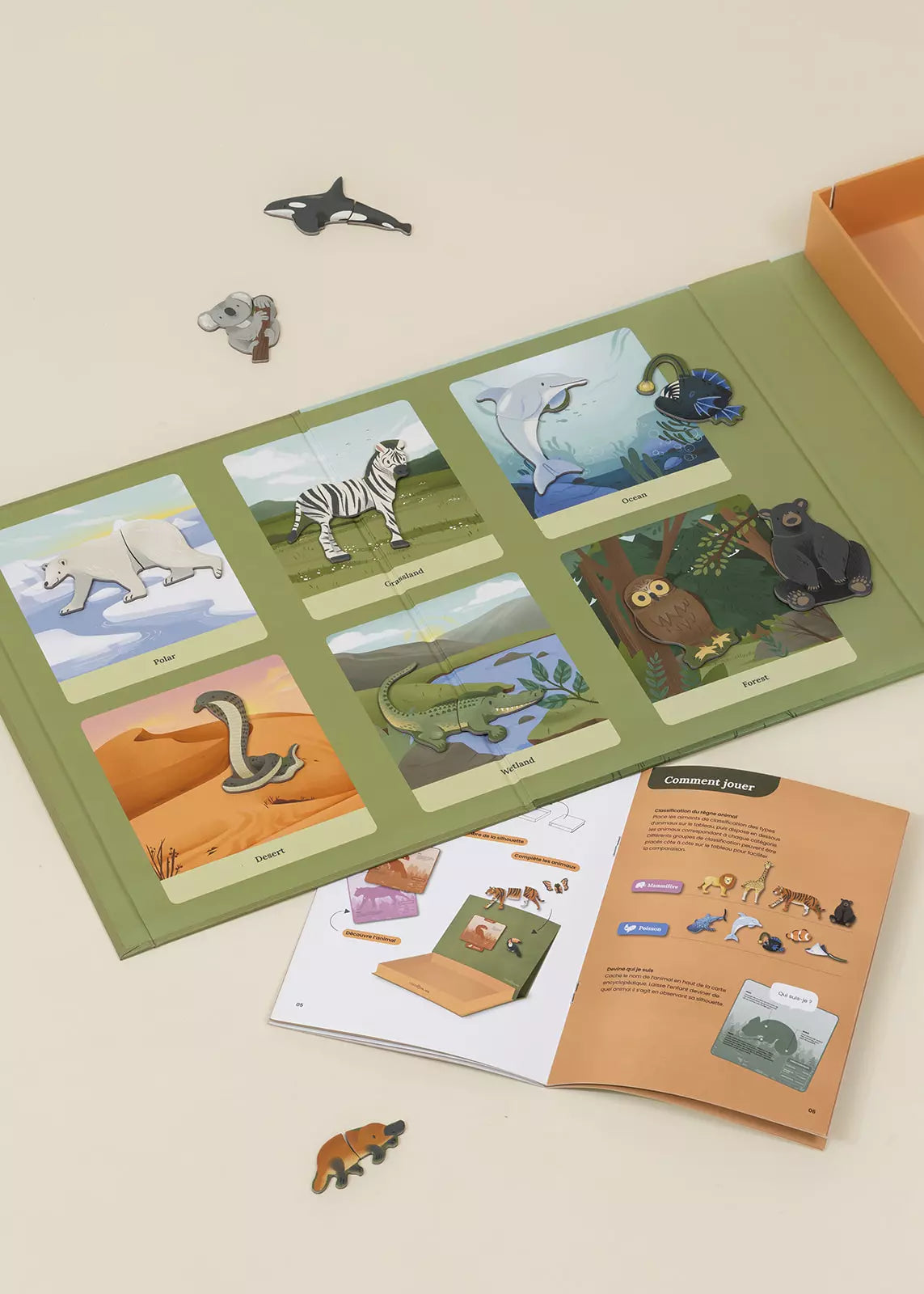 Image of Encyclopédie interactive et magnétique – Découverte des animaux (version française)