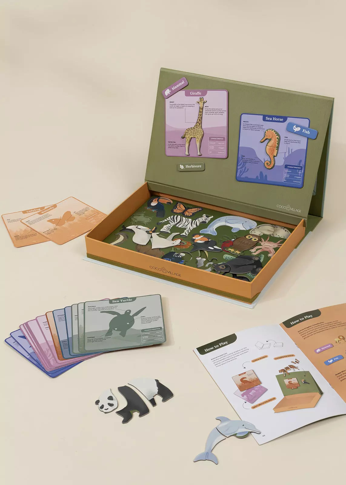 Interactive & Magnetic Encyclopedia – Animal Discovery (English Version)