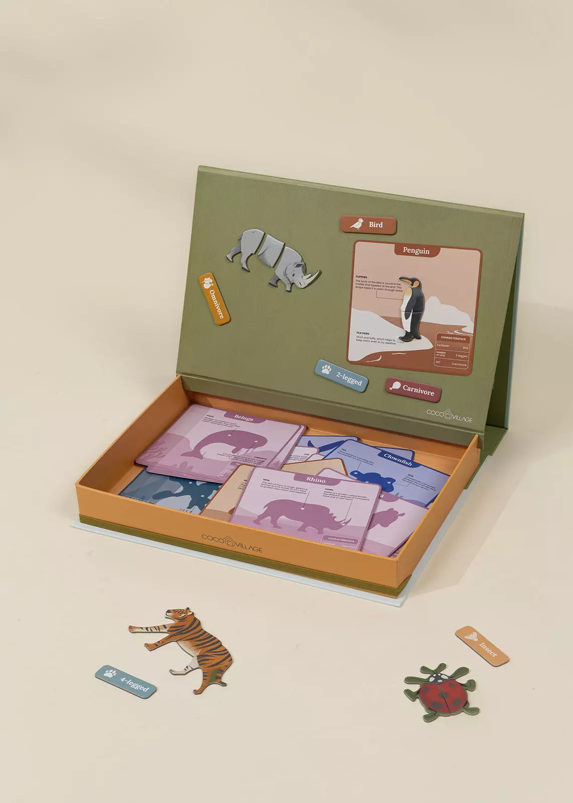 Image of Encyclopédie interactive et magnétique – Découverte des animaux (version française)