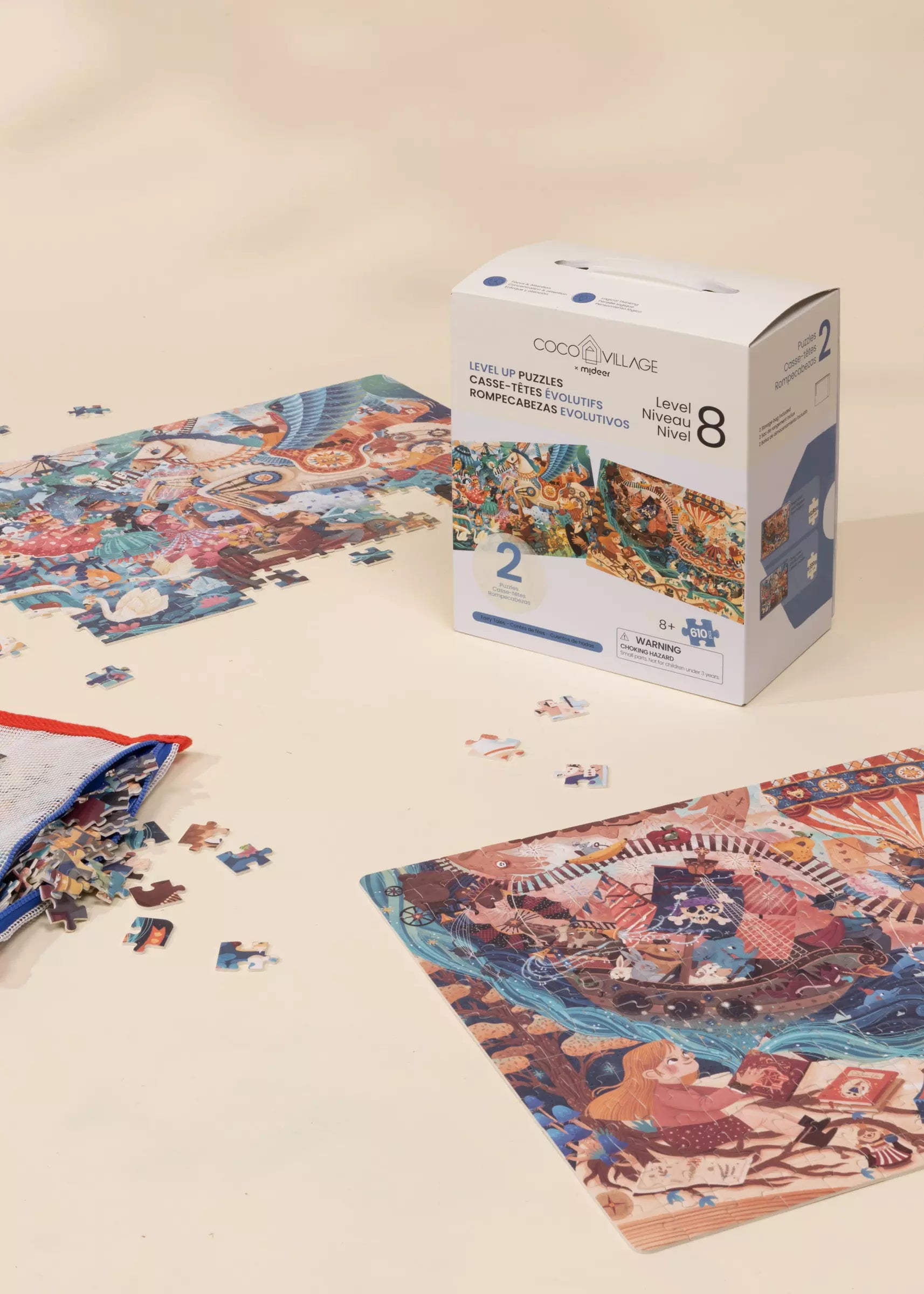 Level Up Puzzles Level 8 - Fairy Tales (2 puzzles)