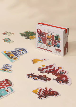 My first Puzzles - Construction Vehicules (6 puzzles)