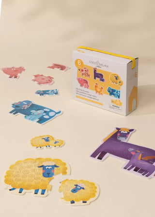 My first Puzzles - Farm Animals (6 puzzles)