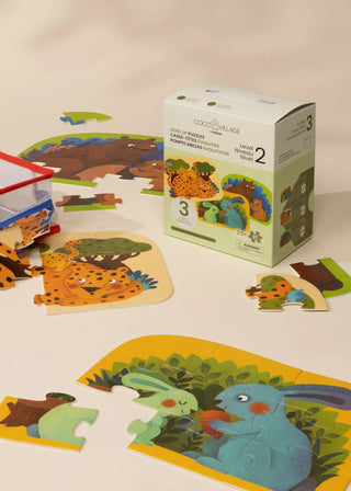 Level Up Puzzles Level 2- Parent & Baby(3 puzzles)