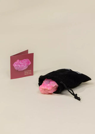 Minéral à collectionner – Géode rose 
