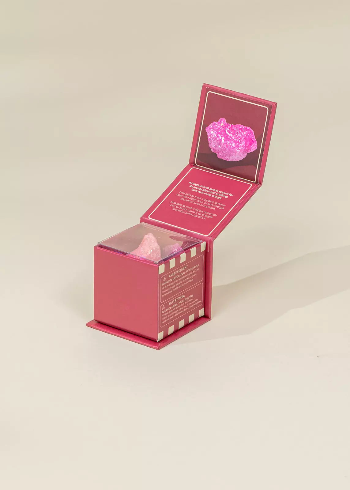 Image of Collectible Mineral - Pink Geode