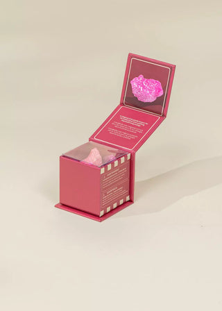 Minéral à collectionner – Géode rose 