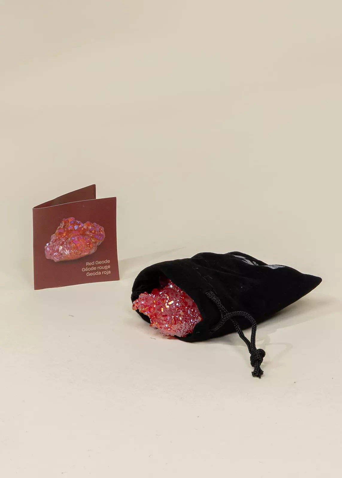 Collectible Mineral - Red Geode