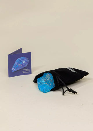 Minéral à collectionner – Pointe bleue