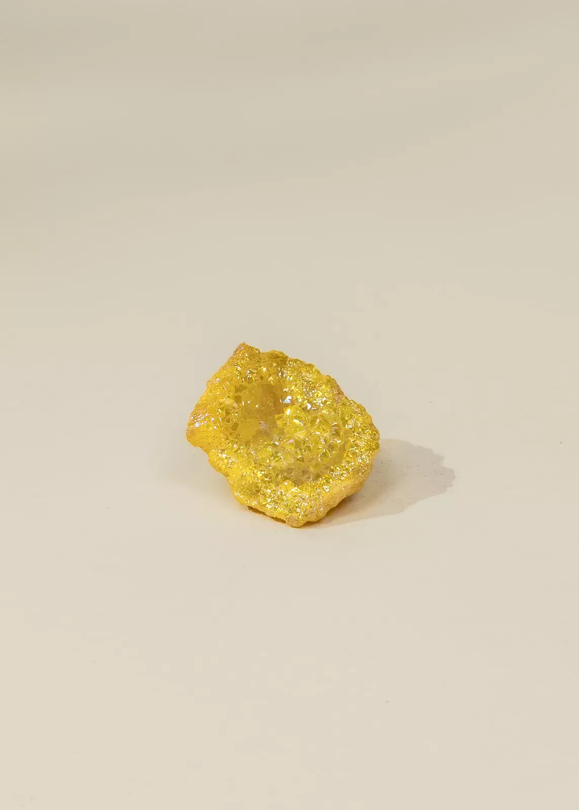 Image of Collectible Mineral - Yellow Geode