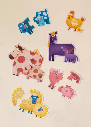 My first Puzzles - Farm Animals (6 puzzles)