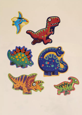 My First Puzzles - Dinosaurs World (6 puzzles)