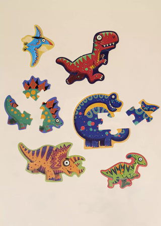 My First Puzzles - Dinosaurs World (6 puzzles)