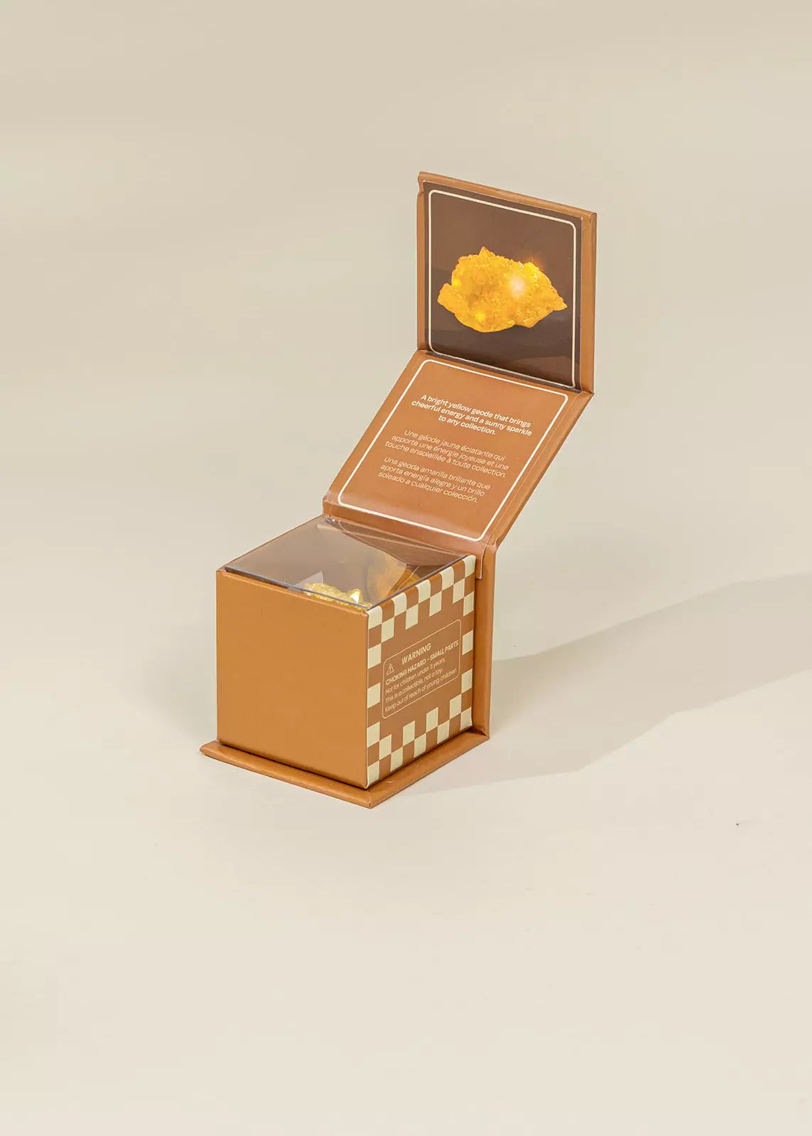 Collectible Mineral - Yellow Geode