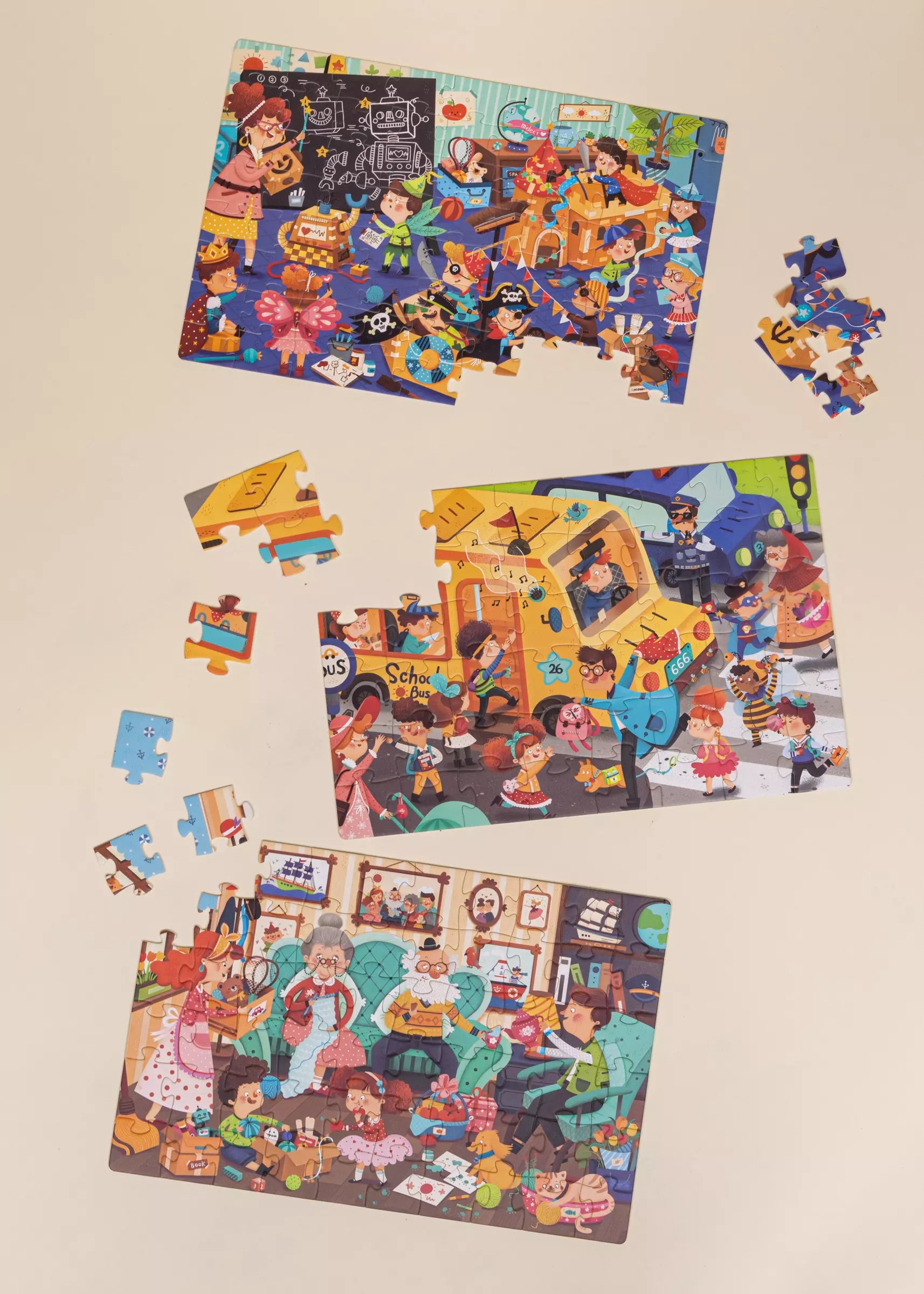 Image of Casse-têtes évolutifs Niveau 4 - La routine (3 casse-têtes) 