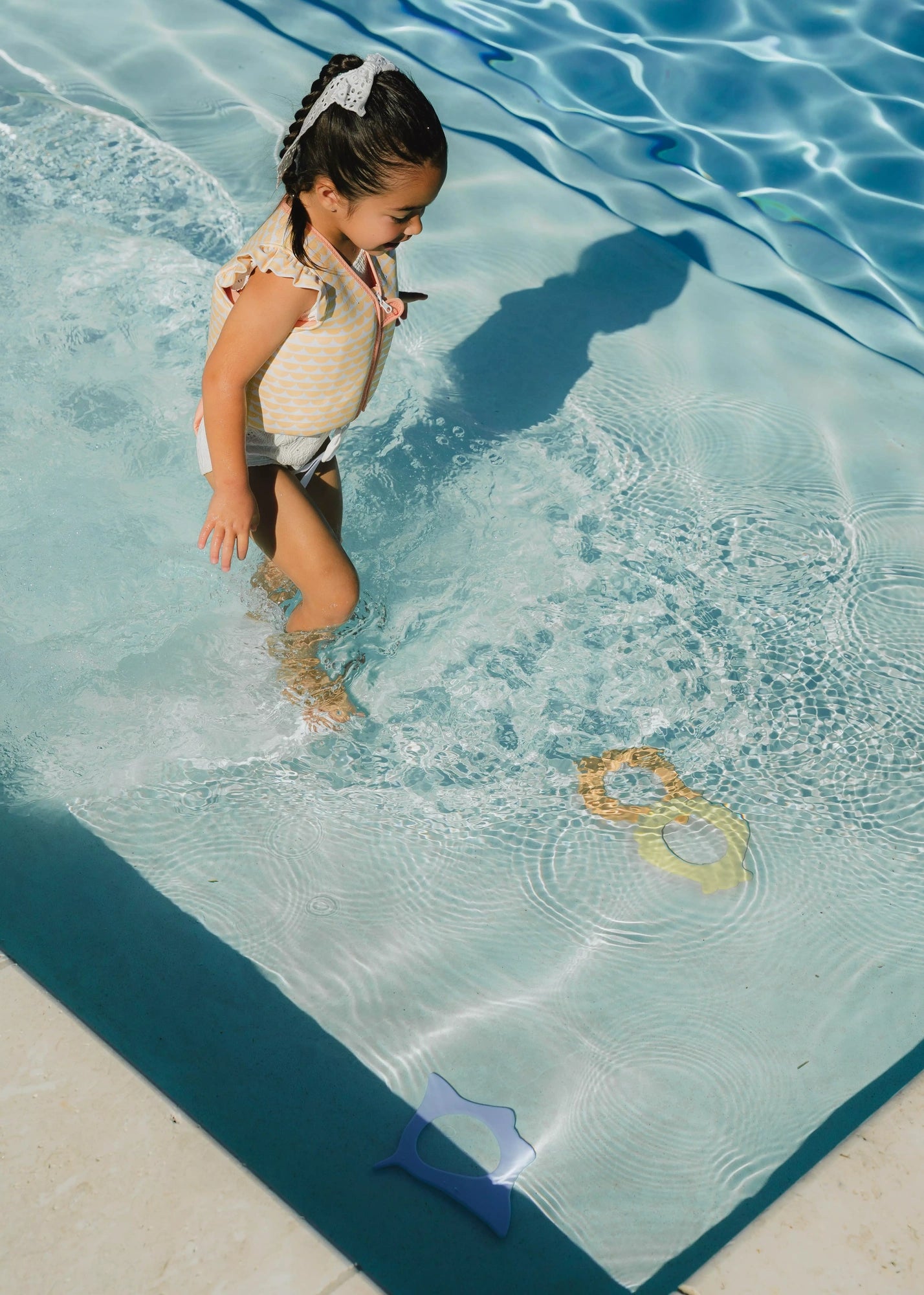 Image of Set of 6 Silicone Diving Rings Pool Toys