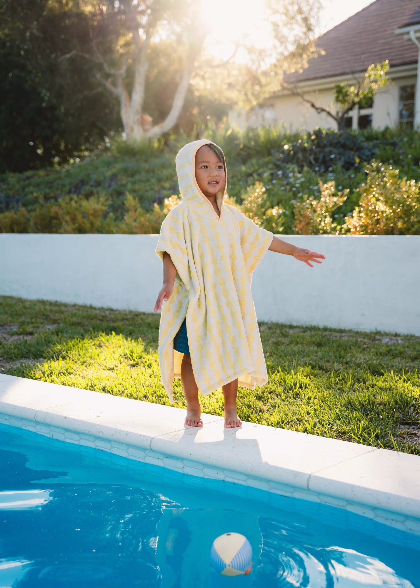 100% Cotton Kids Beach & Pool Poncho – Gelato