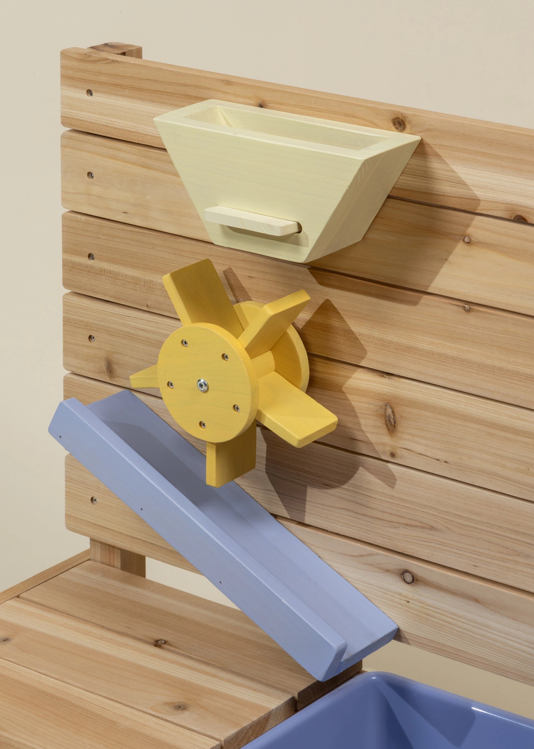 Image of Wooden Sandpit with Cover