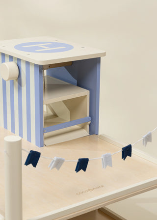 Oversized Wooden Parking Garage Playset