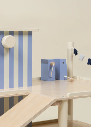 Oversized Wooden Parking Garage Playset