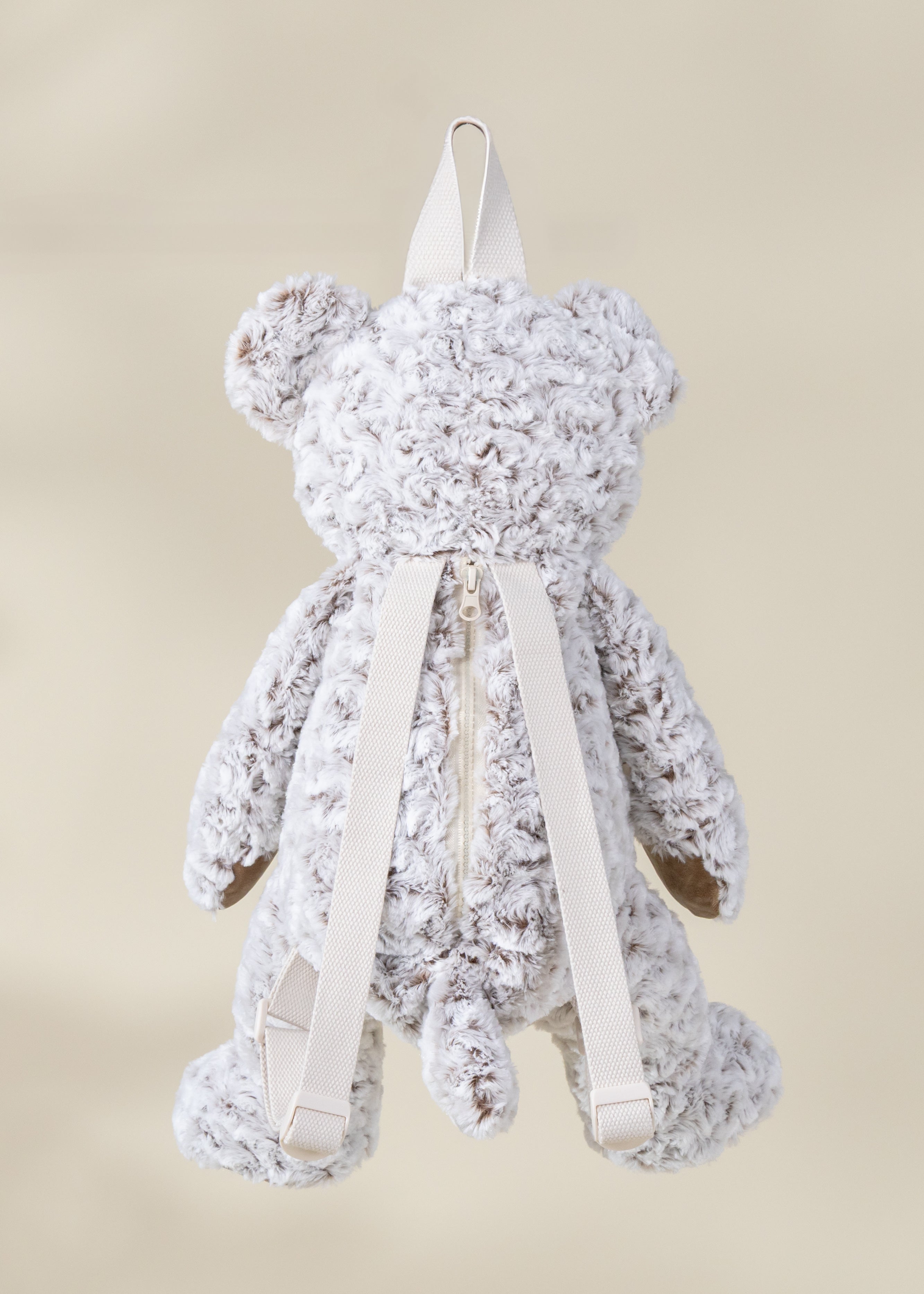 Image of Sac à dos en peluche ours 