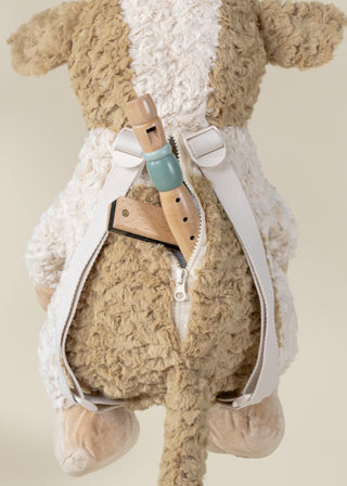 Cow Plush Backpack