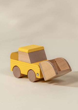  Véhicule de construction en bois – Bulldozer 