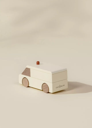 Véhicule en bois – Ambulance 